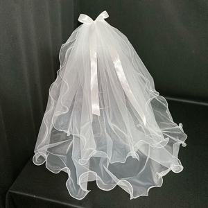 TEMU 웨딩 브라이덜 베일 화이트 웨딩 클로크 신부 샤울 여성 튈 케이프 소프트 메쉬