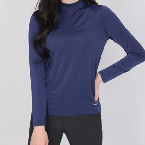 TEMU 여성 시원한 쿨 냉감 긴팔 반목 티셔츠 (KP42LT033W)