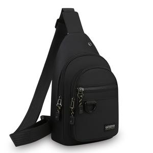 TEMU 남성용 옥스포드 천 다중 레이어 여행 가방, 고품질 앞면 체스트백, 새로운 스타일의 캐주얼 슬링백, 스포츠 패션 숄더 크로스백