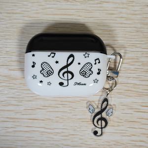 TEMU 심플한 폴카 도트 음표 패턴 에어팟 케이스, 에어팟 1, 2, 3, 4, 에어팟 프로, 에어팟 프로 2, 에어팟 프로 3용; 귀여운 만화, 혁신적인, 남녀공용