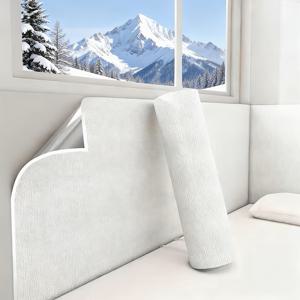 TEMU 4Mx50Cm 자가 점착식 단열 방음 벽지, 제거 및 내열 패널, 간편한 설치 및 교체, 자유로운 매칭 가능. 가정, 사무실, 침실 및 욕실의 장식 디자인에 적합 -- 모던 스타일