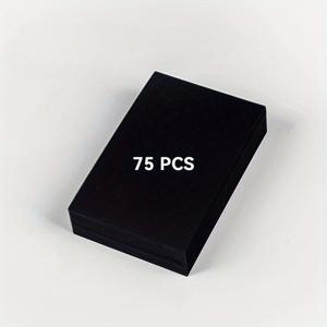 TEMU 빈 카드 하드 종이 흰색 & 자유 연필 스케치 크리스마스 카드 포스카드 책갈피 영어 단어 메모 제작 인사 카드 종이