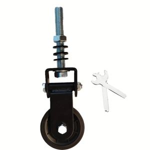 TEMU 고하중 회전 풀리 1개 (1인치 헬스장 랙 구멍용), 랙에 장착되는 고정식 풀리 유닛, 가정용 헬스장 시스템의 피트니스 운동용 풀리로 사용하기 적합, 로프 롤링 기능 포함