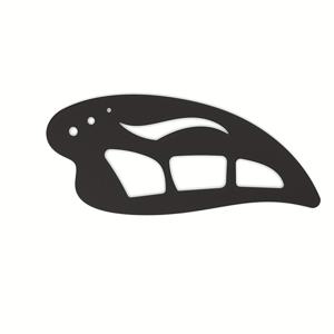 TEMU 2개입 아이섀도우 도구 아이 메이크업 어시스턴트 아이투어어글램 베스트 Female 아이라이너 펜슬 템플릿, 빠른 메이크업용