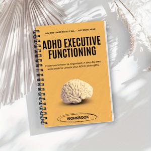 TEMU ADHD 성인용 실무 기능, 데일리 정리 & 집중력 노트, 시간 관리 도구, 감정 조절 트래커, CBT 활동 시트, 태스크 관리, 생산성 & 마음챙김 저널 워크북