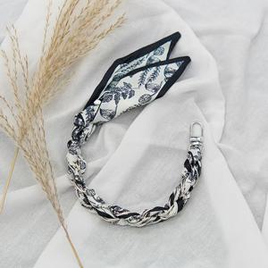 TEMU 1개 직조 스카프 폰 랜야드, 손목 스트랩 짧은 폰 케이스 스트랩, 분실 방지 장식 금속 클립, 카드리스 가방 걸이 체인