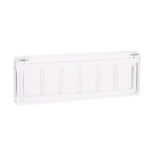 TEMU 6칸 메이크업 정리함, 교체 가능한 팔레트, 빈 아이섀도우 트레이, 뷰티 액세서리, 얼굴 윤곽 보드