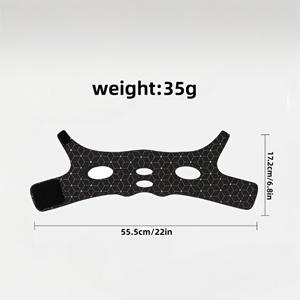 TEMU NILIYA 브랜드 얼굴 V라인 밴드, 입가주름 및 팔자주름용 얼굴 리프팅 밴드, 이중 레이어 리프팅 마스크, 아름다운 여성을 위한 휴일 선물