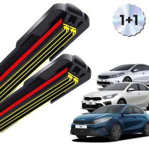 TEMU 1+1 트리플X2 K3 전차종 와이퍼 블레이드 윈도우브러쉬