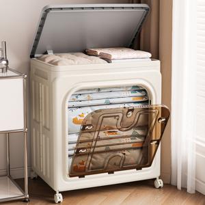 TEMU 대용량 접이식 리빙박스 폴딩박스 폴딩박스대형 옷정리리빙박스 폴딩수납박스 장난감 정리함