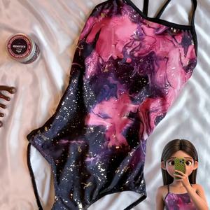 TEMU 청소년용 온천 수영복, 고급 레이싱 원피스 수영복, 프로페셔널 트레이닝 수영복, 발렌타인데이 2026 신모델, 청소년용