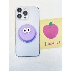 TEMU 카툰 아이 폰 스탠드, 창의적이고 미니멀한 디자인, 자석 폰 스탠드, 다용도 폰 액세서리, 데스크탑 스탠드, 럭셔리함과 심플함이 돋보이는 완벽한 선물