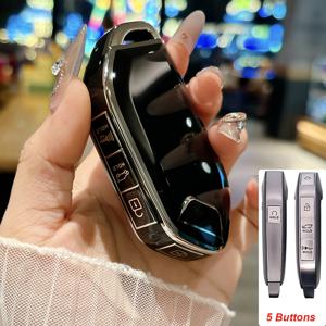 TEMU 1개입 KIA 키보드 커버, TPU 보호 키 파우치 (2023 2024 Telluride EV5 (5버튼 및 7버튼) 스마트 리모컨 키 호환)