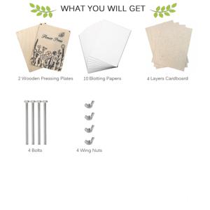 TEMU 대형 엠보싱 도구 키트 1세트 – 8.27인치 X 6.3인치 대형 나무 엠보싱 도구, 성인 및 십 대에게 적합 | 꽃다발 보존 및 드라이 플라워 아트 | 자연 및 공예 애호가를 위한 이상적인 선물
