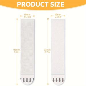 TEMU 튼튼한 벽걸이 액자 걸이 스트립, 벽면용 접착식 걸이 64쌍(128개), 못 없이 액자 걸이 가능, 손상 없음. 액자 장착용 리필 접착 스트립