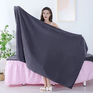 TEMU 다용도 엑스트라 욕실 타월 200X100Cm, 미용실, 침대, 차량 건조에 적합, 일회용 시트, 뛰어난 흡수력의 빠른 건조 욕실 타월, 및 목욕 가운