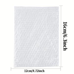 TEMU 버블 랩 백 100개입, 포장용 쿠션 파우치, 투명, 사이즈 16X12Cm, 24X16Cm, 25X20Cm로 제공, 포장, 보관, 주얼리 디스플레이 및 포장 요구에 적합