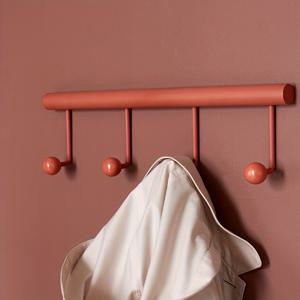 TEMU 음악 노트 옷걸이 북유럽 디자인 벽걸이형 옷걸이 옷장 현관 후크 벽걸이 후크 옷걸이 설치 캐비닛 안전 보관 랙