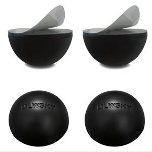 TEMU 1.2인치 (4개입) 앰프, 데크 또는 기타 오디오 장비용 실리콘 발 고립 패드, 미끄럼 방지 반구형 접착식 (최대 24파운드 지지)