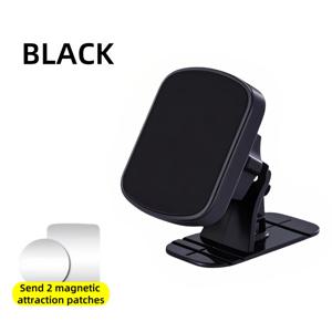 TEMU 차량용 휴대폰 거치대 접이식 강력한 자기 흡착력 신형 차량용 다기능 대시보드 내비게이션 전체 차량용 범용, 360° 회전 아이폰, 삼성, 샤오미에 적합