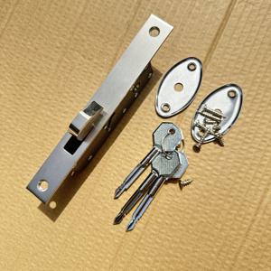 TEMU FBENDRIX 도어 잠금장치, 발코니 이중 스윙 아연 합금 방범 기계식 키 코어, 단일 및 이중 스윙 알루미늄 프레임 문용 범용 액세서리