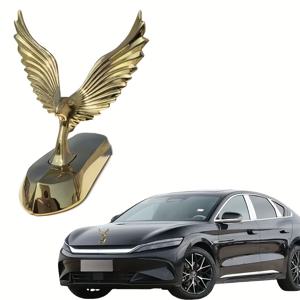 TEMU 3D 날아다니는 독수리 메탈 자동차 엠블럼, 아연 합금 소재 후드 장식, 범용 자동차 새 배지 스티커, 자동차 후드 엠블럼 조각, 독특한 D자형 메탈 자동차 로고