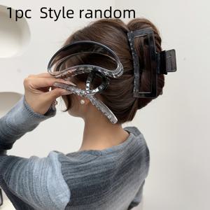TEMU 두꺼운 머리에 적합한 대형 클로 클립. 무광택 상어 클립의 속이 빈 디자인으로, 섬세한 머리와 굵은 머리에 모두 이상적입니다. 혼합 색상으로 제공되어 여성에게 완벽합니다.