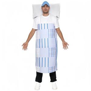 TEMU 병원 침대 퍼포먼스 바디슈트 파티 코스프레 의상 유머 코스튬 할로윈