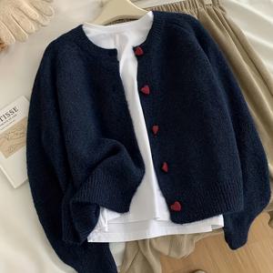 TEMU 플러스 사이즈 - 플러스 사이즈 - 여성용 플러스 사이즈 가을/겨울 라운드넥 스웨터 타겟 개발 (숄더 시름, 가디건, 루즈핏 탑)