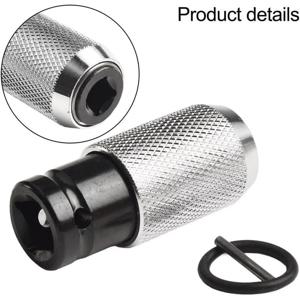 TEMU SDS-Plus 모델과 호환되는 렌치에서 망치 드릴로 변환하기 위해 설계된 렌치-망치 드릴 변환용 컨버터, 전동 렌치 어댑터, 망치용 소켓 어댑터