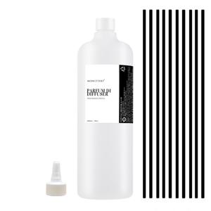 TEMU 몽때리 데일리 디퓨저 리필액 1L+섬유스틱 10개