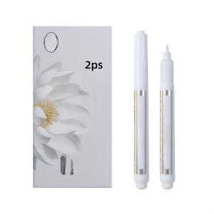 TEMU 2개 세트의 방수, 노화 방지, 부드러운 팁, 빠른 건조 속도의 두꺼운 유성 잉크가 함유된 오래 지속되는 흰색 마커입니다. 이 고휘도 아트 펜은 대용량 잉크를 사용하여 다양한 표면에 사용하기에 이상적입니다.