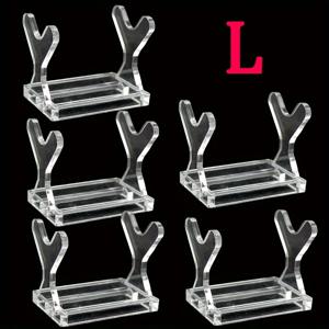 TEMU 5개 아크릴 낚시 미끼 디스플레이 스탠드, 미끼를 전시하고 낚시 가게 보관 랙으로 사용하기 위해 설계됨