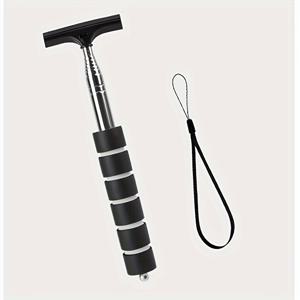 TEMU 1개 리트랙터블 윈드실드 와이퍼, 리트랙터블 롱 폴이 있는 자동차 후방 거울 와이퍼, 리트랙터블 자동차 유리 스크레이퍼, 범용 자동차 액세서리, 휴대용 자동차 미러 레인드롭 클리너