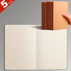 TEMU 5개의 빈 자동차 라인 북, 책당 36페이지, 양면 필기용 무잉크 침투, 단단한 스티칭, 펼쳐서 쓰기 가능, 학습 과제, 메모, 일기, 알림, 업무 계획 등에 적합, 크리스마스