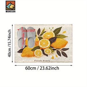 TEMU 1개 핸드페인팅 레몬 & 