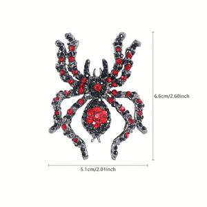 TEMU 정장, 드레스, 스웨터, 스카프, 숄, 코트를 위한 패셔너블한 대형 브로치; 라인스톤으로 장식된 하이킹 액세서리, 섬세하고 독특한 동물 디자인 특징.