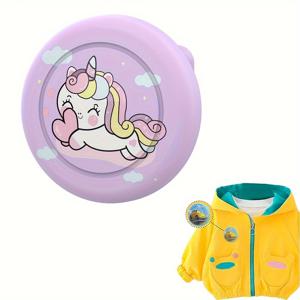 TEMU 크리에이티브 카툰 귀여운 디자인 Airtag 보호 케이스, 핀, 애플 GPS 트래커, 위치 장치, 의류, 수하물 및 애완동물용 카툰 브로치, 실리콘 보호 쉘