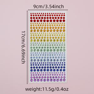 TEMU 392개 3D 모조 7색 혼합 라인스톤 눈 & 얼굴 스티커 할로윈, DIY 뮤직 페스티벌, Y2K 메이크업 파티용 - 1장, 파티 액세서리, 축제 장식, 화려한 장식품, 고품질 라인스톤, 장식용 라인스톤, 축제 참석자, 얼굴 보석/귀걸이 스티커, 머리 보석, 라인스톤, 축제 참석자, 얼굴 보석/귀걸이 스티커, 메이크업, 할로윈, 축제