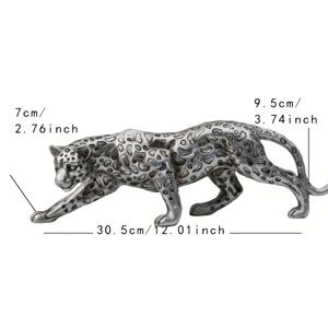 TEMU 점박이 호랑이 피규어, 홈 데코, 데스크탑 장식품, 캐비닛 장식, 공예품