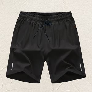 TEMU 남성용 반바지, 새로운 여름 스타일 스포츠 팬츠, 통기성 속건성 스트레이트핏 루즈핏 남성용 캐주얼 내마모성 바지