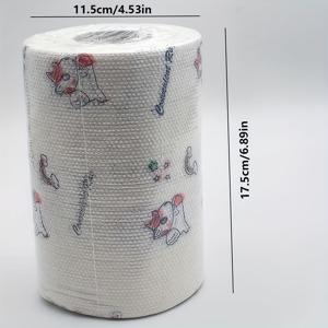 TEMU 고효율 - 400/200매 - 일회용 주방 타월, 건습 겸용, 내유성, 재사용 가능, 가정용 청소, 기름때 제거용 천, 다양한 스타일, 간편한 청소용 행주, 주방 종이 타월, 800롤, 400/200매