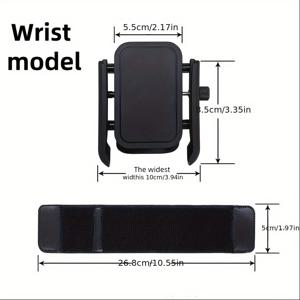 TEMU 운동용 손목 밴드, 팔 지지대, 휴대폰 홀더