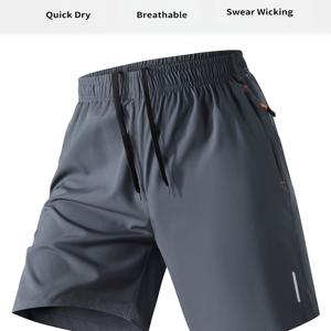 TEMU 남성용 야외 여름 스포츠, 러닝 피트니스, 캐주얼 운동 반바지