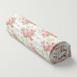 TEMU 1개 장미 패브릭, 크기 39*59인치 (100X150Cm), 빈티지 영국 스타일, 100% 폴리에스터 재질. 프로젝트, 지갑 제작, 홈 데코용 재봉 소재에 적합, 공예 애호가를 위한 필수품, 쿠션 제작에 적합