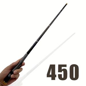 TEMU 1개 초경량 망원 낚싯대, 고감도 유리한 유리 섬유 재질, 계류 낚시, 접이식 길이 73.5Cm/28.74Inch, 민물 낚싯대, 360/450/540/630/720 모델 등 다양한 모델로 제공