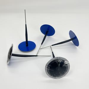 TEMU 직경 4.5mm/0.17인치, 2.5개 버섯형 타이어 패치, 미국식 타이어 패치, 타이어 수리 플러그 키트, 고무 타이어 패치, 자동차, , 트럭, 버스, 밴, 전지형 차량 및 자전거용 고무 펑크 수리 플러그