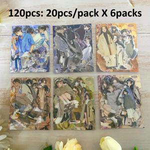 TEMU 120개 패션 판타지 시리즈 한국 스타일 캐릭터 스티커 - 남녀 피규어 데칼이 있는 젊은 캠퍼스 라이프 컬렉션 | 스크랩북, 여행 다이어리, 음료 용기, 테크 추가 및 학습 플래너를 위한 PET 학교 테마 장식