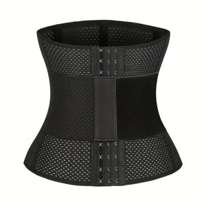 TEMU 3열 13버튼 산후 몸매 관리 허리 가리개, 통기성 허리 라인