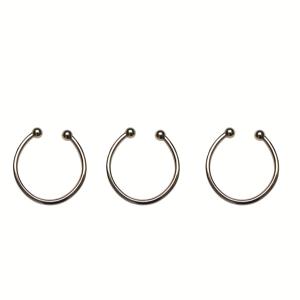 TEMU 이 스타일리시한 메탈 버클 세트는 세 개의 조각으로 구성되어 있으며, 원형 디자인과 섬세한 작은 볼이 함께 제공되어 쉽게 열고 닫을 수 있습니다. 백팩, 핸드백 등에 사용할 수 있는 가방 액세서리로 사용할 수 있습니다.